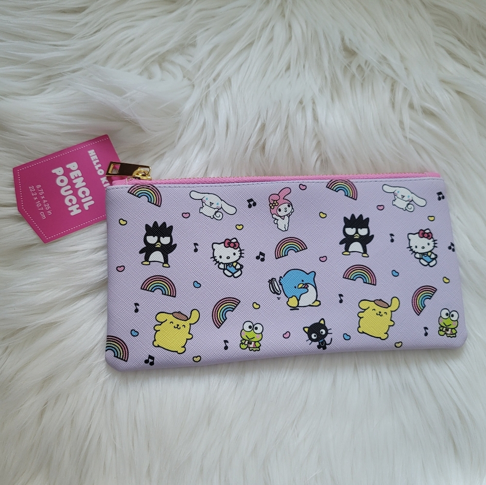 NWT Hello Kitty and Friends Pencil Pouch Case